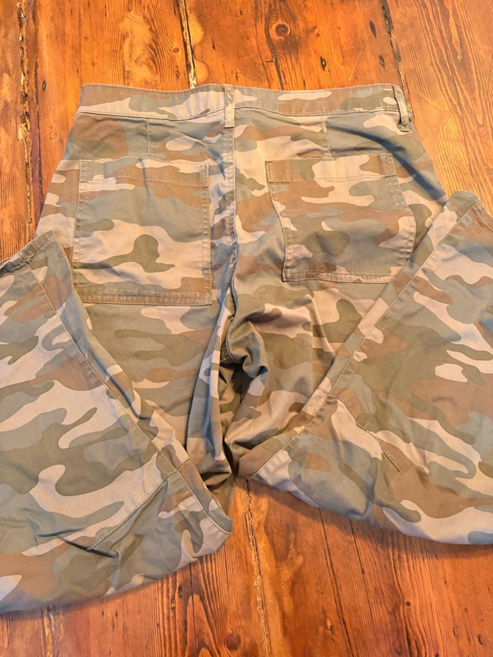 GAP Women’s Mid Rise Twill Barrel Pants 8P - Picture 6 of 7